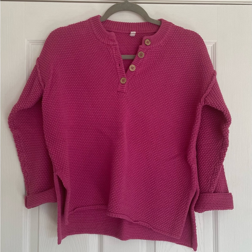 Women's Pink Sweater Set